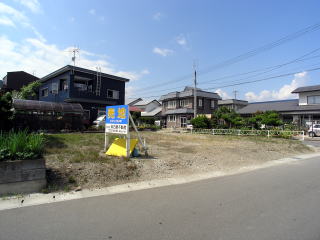 秋田県鹿角市花輪字大川添1-10の売地