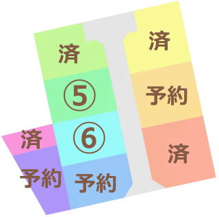 秋田県鹿角市花輪の合野分譲地